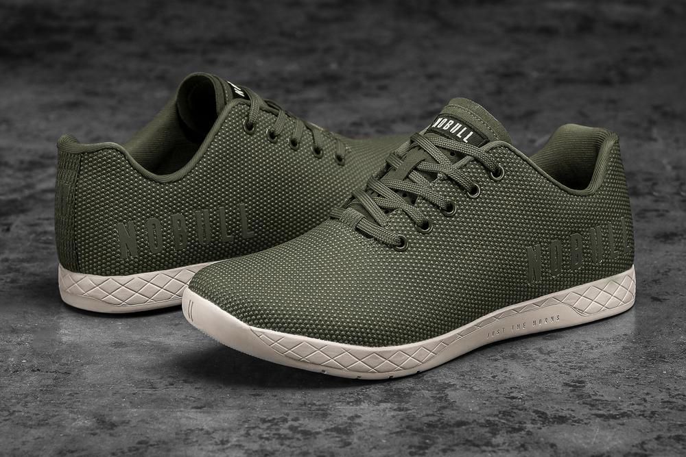 NOBULL Women's Training Shoes - Army Green - Ireland (8904SWGUX)